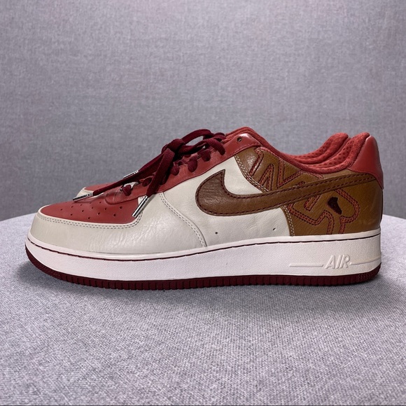 Nike Air Force 1 Premium 07 Rare Mr Baltimore 315180-121 Mens Size 13 Pristine - Picture 4 of 10